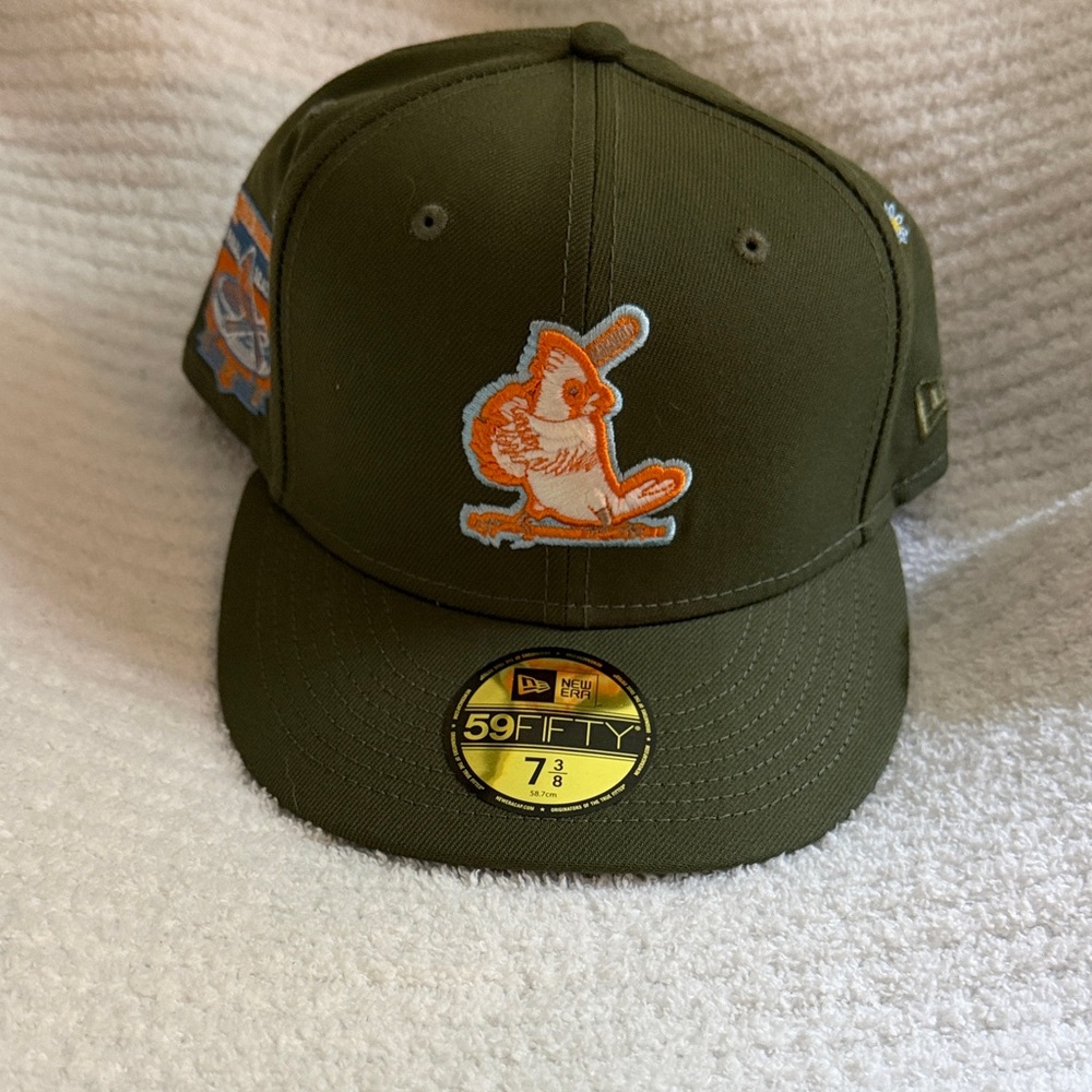 St Louis Cardinals Busch Stadium 7-3/8 fitted baseball hat